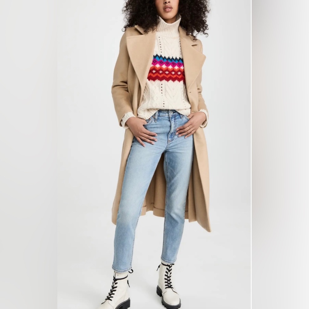 Rag & Bone Nina High Rise Ankle Cigarette Jeans in Lou